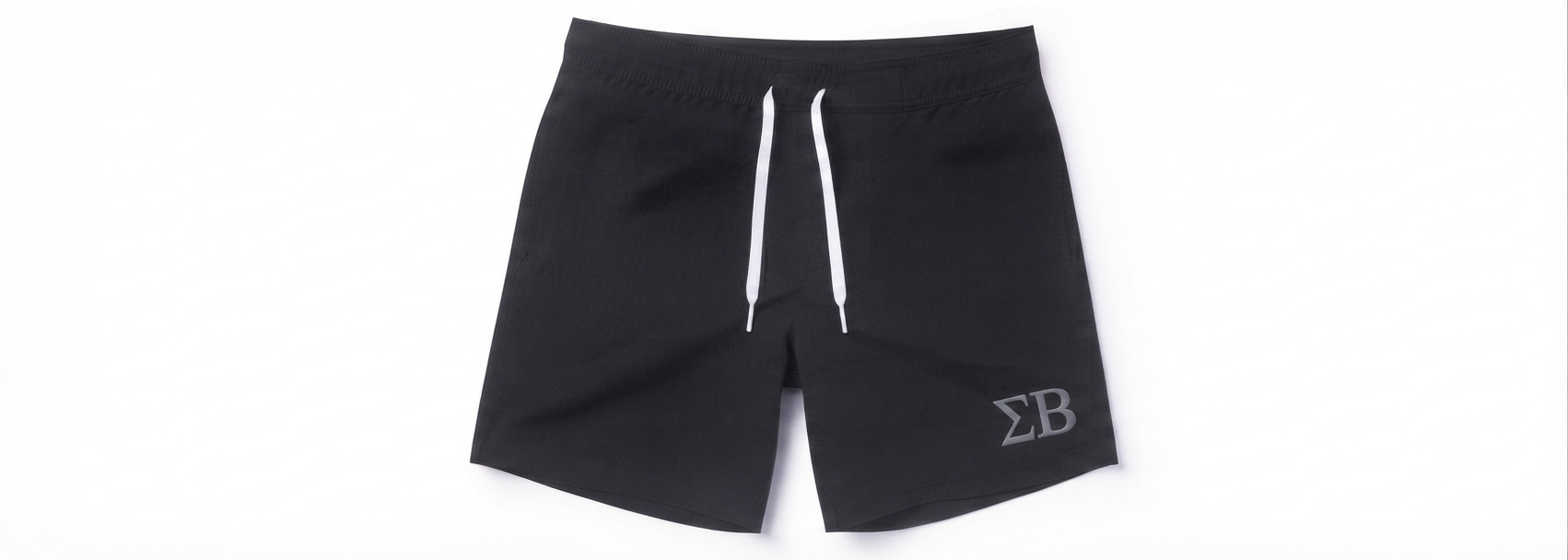 SUPBRO GREEK BOARD SHORTS BLACK