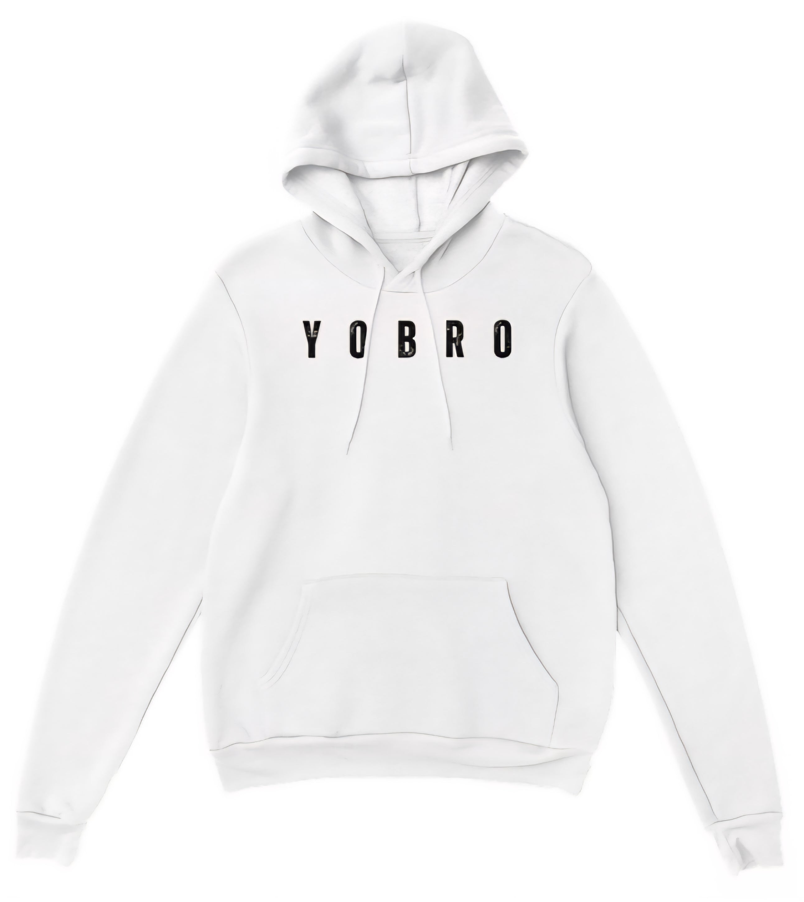 YOBRO WHITE HOODIE